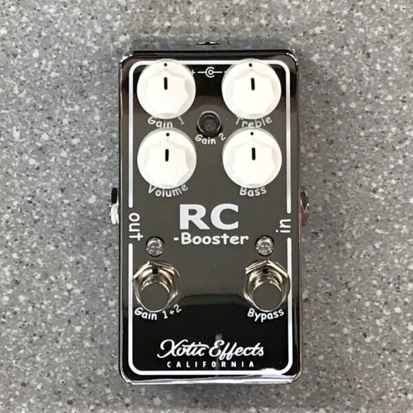 Xotic RC Booster Classic Effects Pedal White | Guitar Center