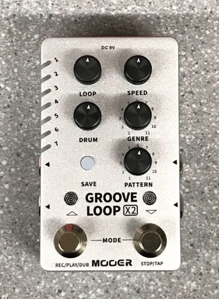 リズムマシーン付きループサンプラー　Mooer　Groove Loop X2イメージ01
