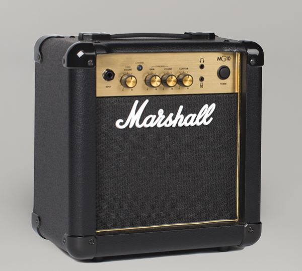 自宅練習用エレキギターアンプ　Marshall　MG10イメージ01