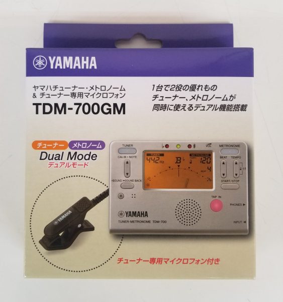 YAMAHAチューナーメトロノーム＆マイクセット　TDM-700GMイメージ01