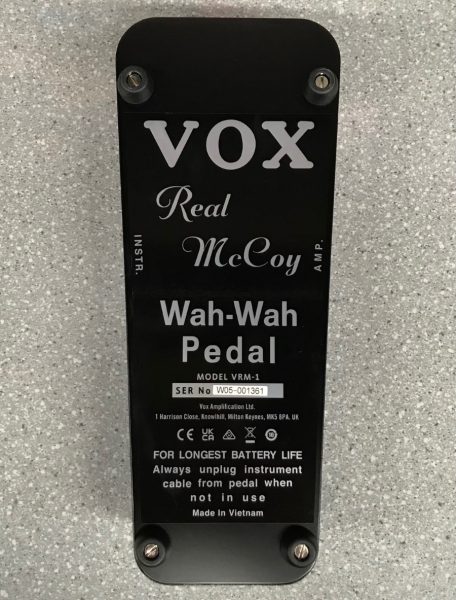 ワウペダル　VOX　VRM-1 Real McCoyイメージ02