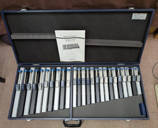スズキ　中古トーンチャイム25音セット　HB-250イメージ01